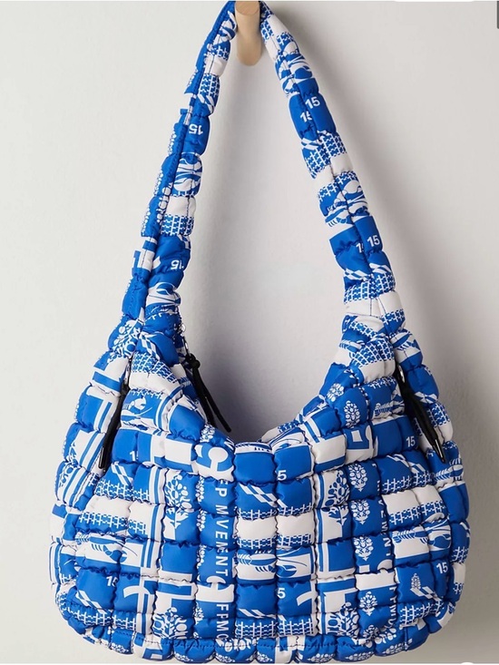 FP Movement by Free People Handbags - NWT FP Movement Printed Quilted Carryall Bag in Sailing Club